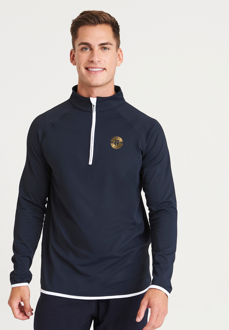 FITPROWEAR SWEATSHIRT HALF ZIP GOLD